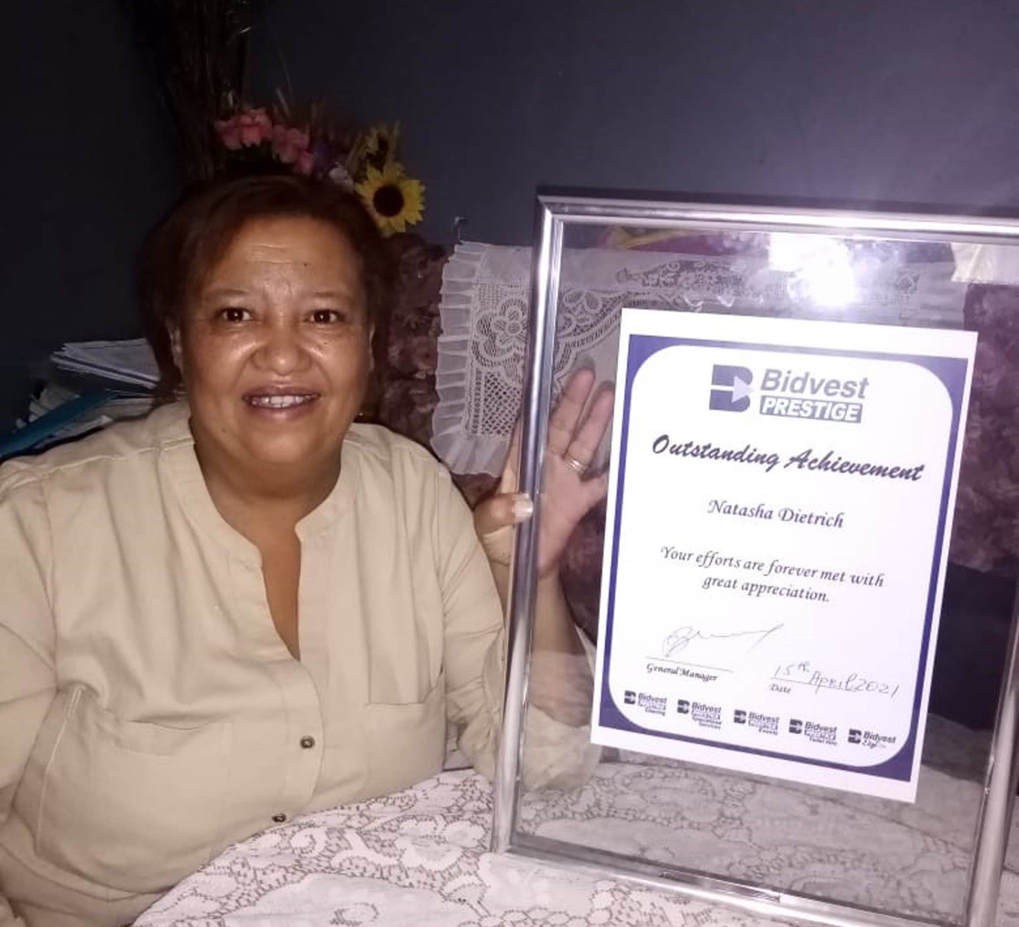 Former cleaner becomes math and science teacher