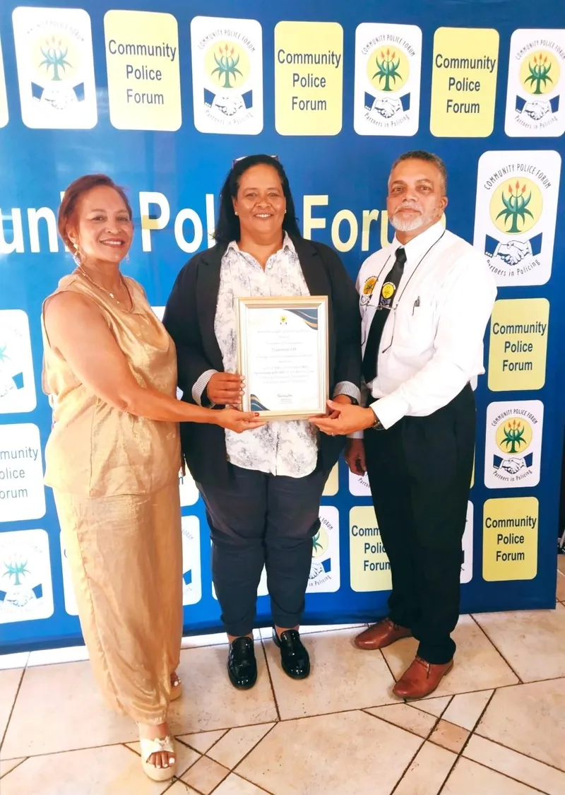 Claremont Community Policing Forum earns prestigious award for partnership with police