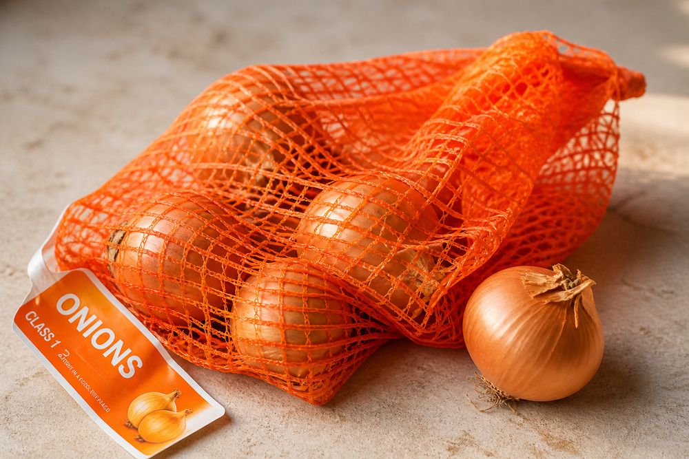 Would you wear onion bag earrings? This DIY fashion moment has everyone talking