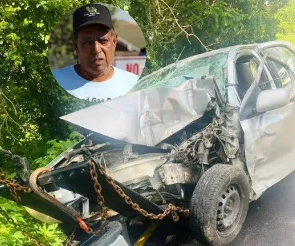 WATCH: Scenes from crash site where Desmond D’Sa died