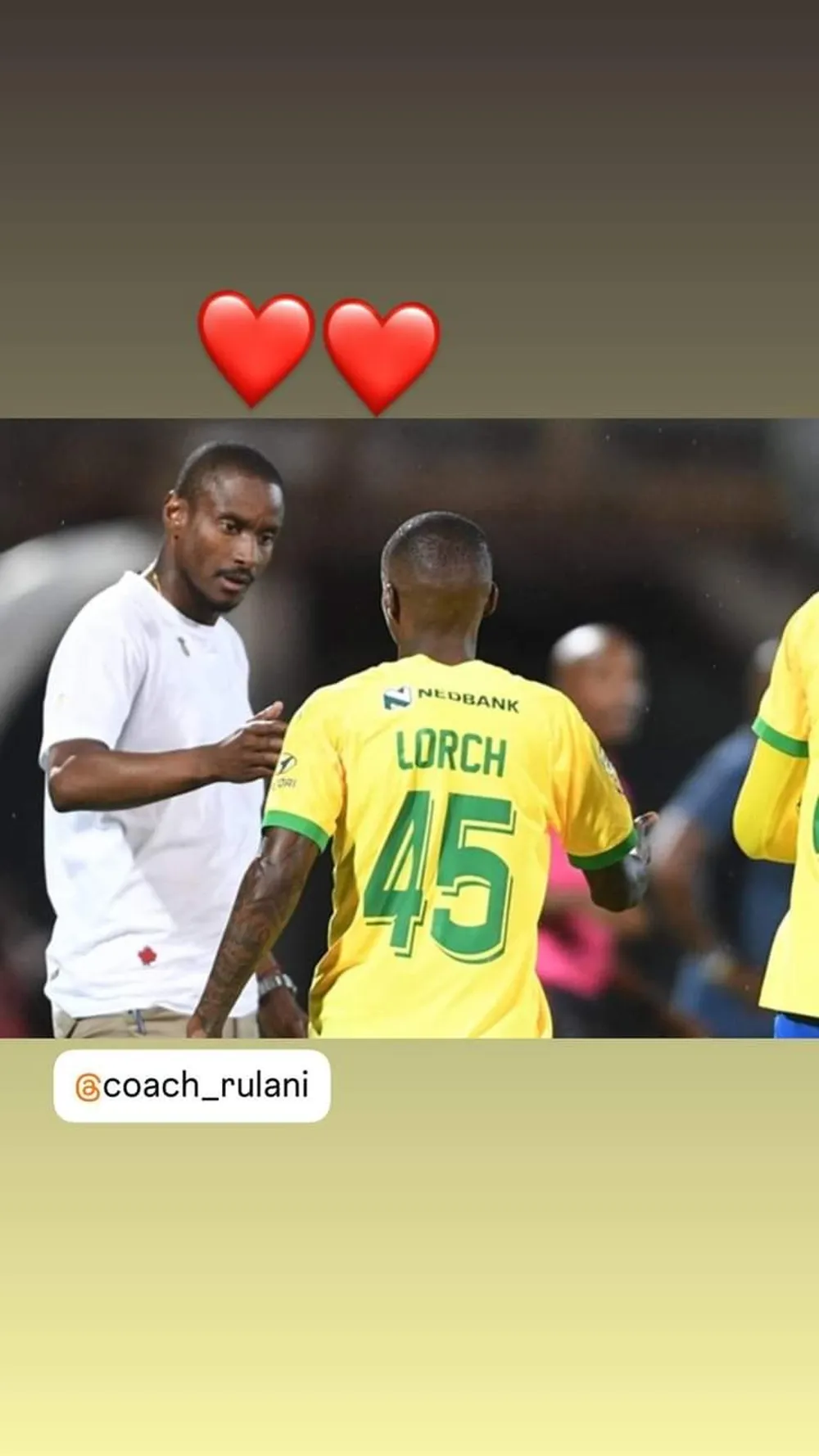 Thembinkosi Lorch has his say on Rulani Mokwena’s possible departure
