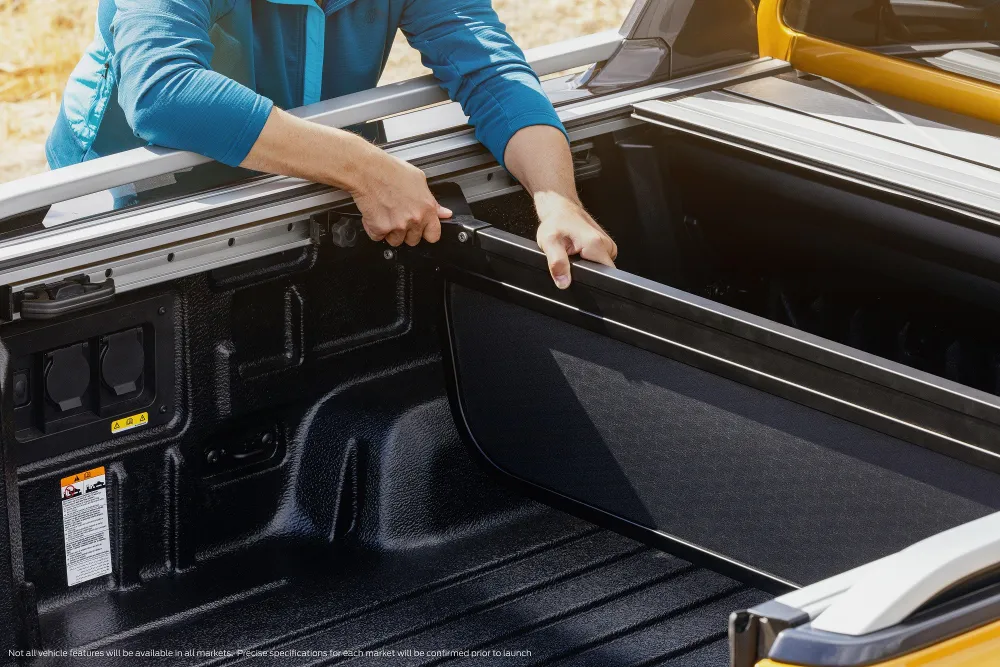 2022 new Ford Ranger cargo management system