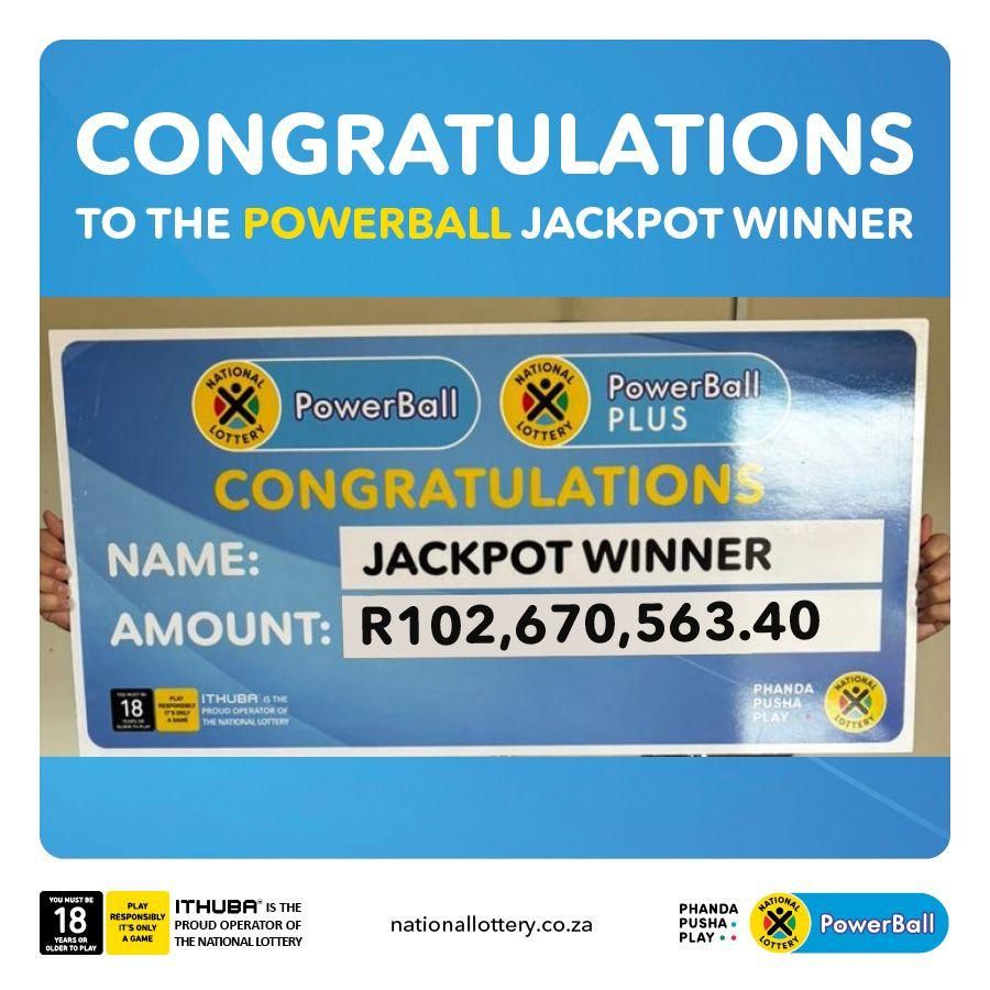 'It feels like a prayer answered' South African man claims R102