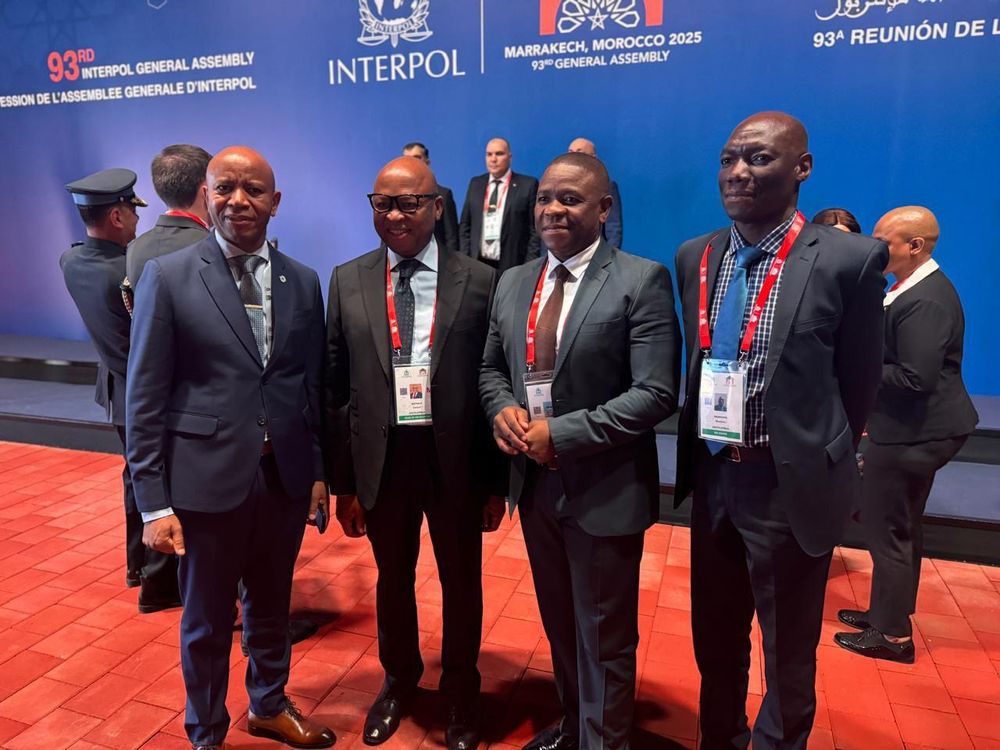 Deputy Police Minister Mathale leads SA delegation at Interpol general assembly in Morocco