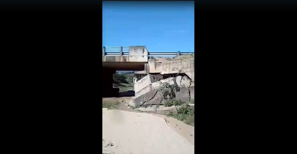 Critical bridge damage prompts emergency engineering evaluation