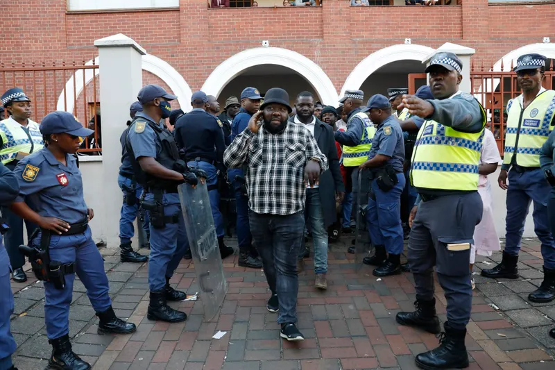 Diakonia Centre update: Foreigners moved to Home Affairs office for verification