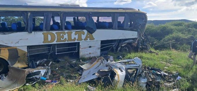 What caused the fatal Limpopo crash of a Delta bus heading to Zimbabwe on Christmas Day?