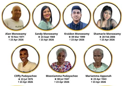 Mass funeral today for murdered Newark family