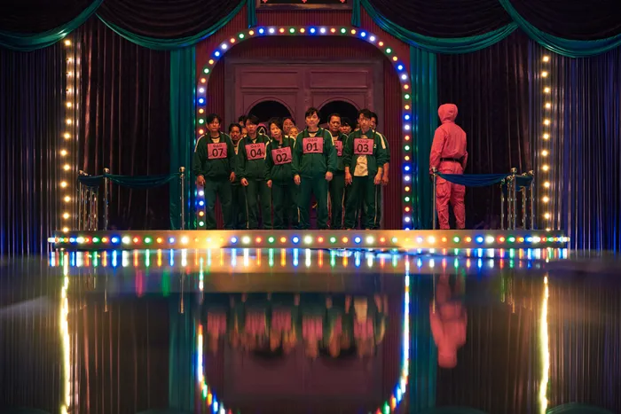 Did you know local South Korean studios rejected the fictionalised show's pitch for a decade because of its too grotesque content? Pictures: Netflix