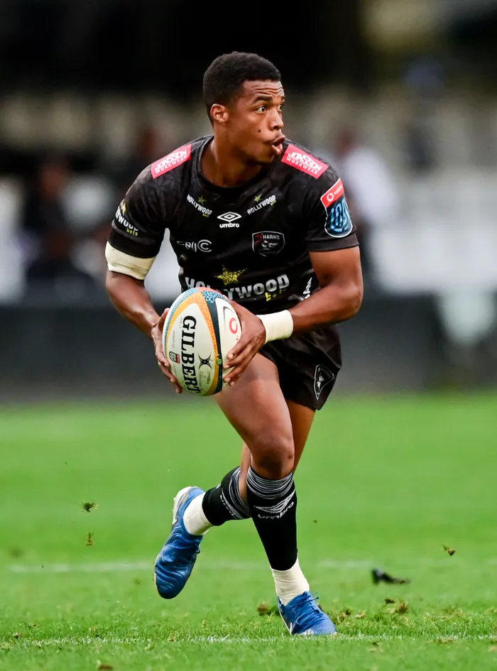 The Sharks’ Grant Williams pace created problems for Munster this past weekend. | BackpagePix