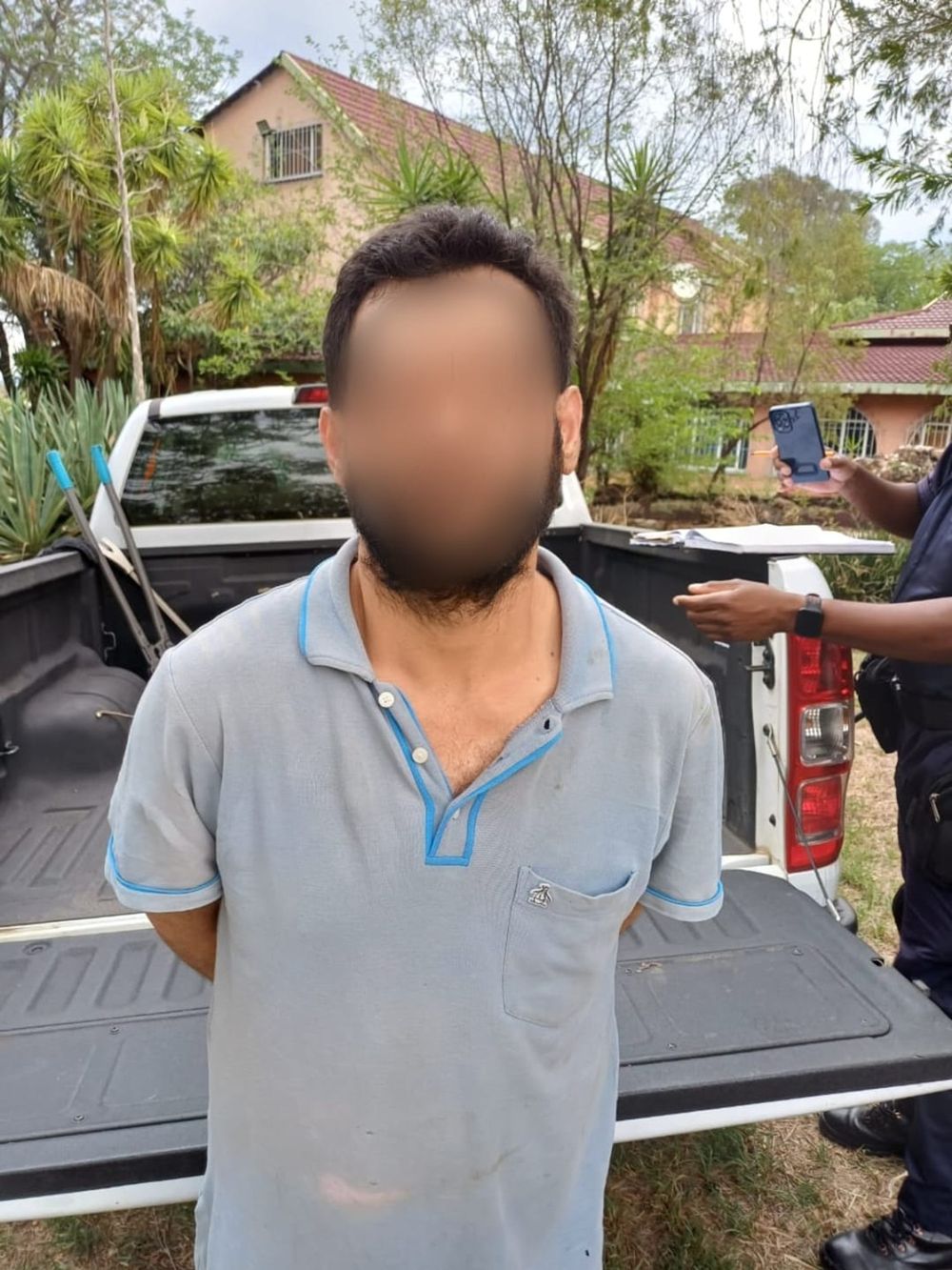 PICS: Undocumented Mexican man arrested after drug laboratory worth R100 million uncovered in Rietfontein - IOL
