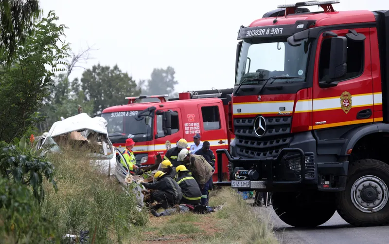 Behind the fatal school vehicle crash in the Vaal, driver's past history and permit under scrutiny