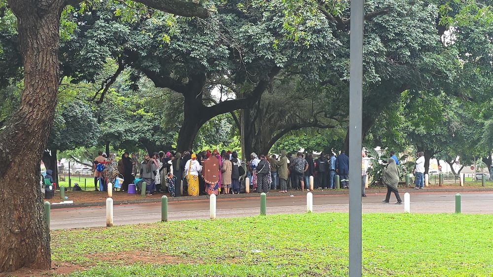 Durban refugees move into Glenwood's Bulwer Park after rejecting Lindela move