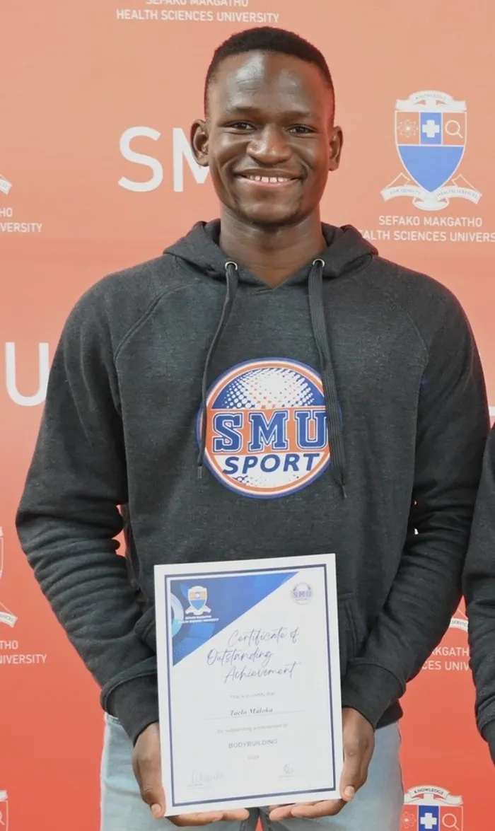 SMU Student Taelo Maloka.