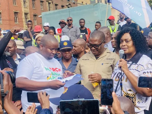 March and March issue ultimatum to Lesufi as Joburg protest escalates tensions