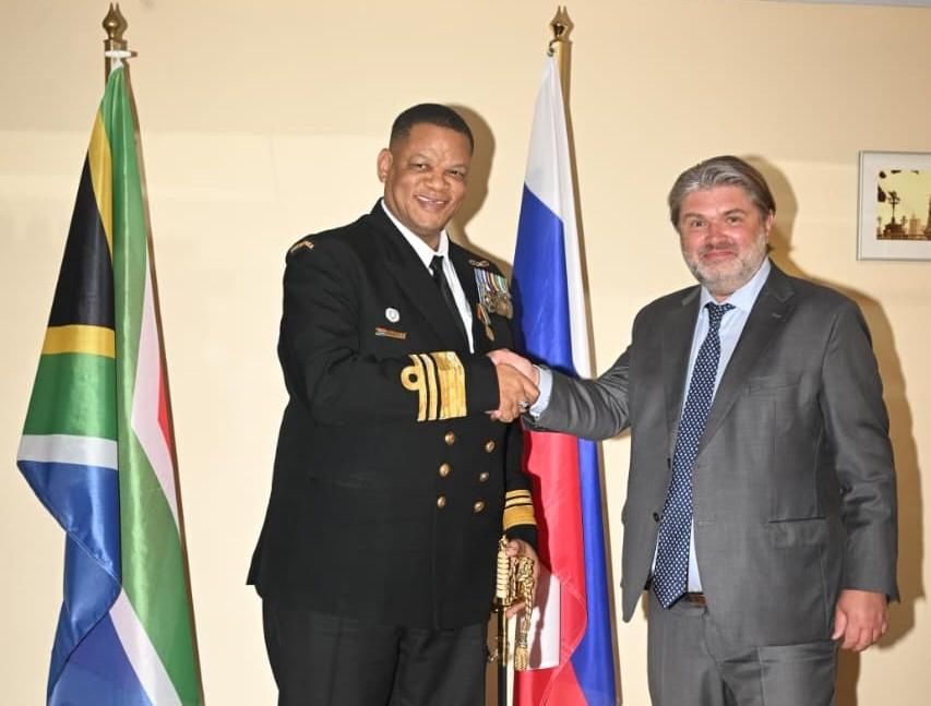 Russian Embassy honours SA Navy Chief Monde Lobese, elevating ...