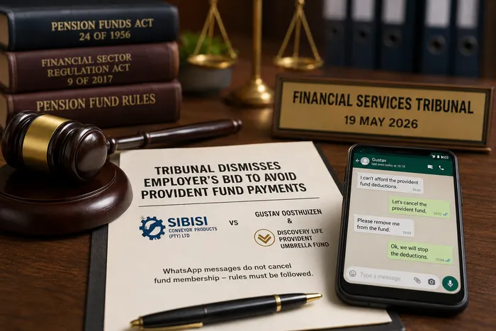 Tribunal upholds ruling against employer over WhatsApp provident fund dispute.