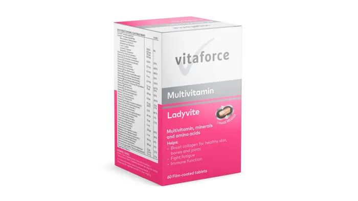 Vitaforce multivitamin,has a unique 2-Phase Release that helps to sustain energy levels while helping you keep up with your fast-paced lifestyle.