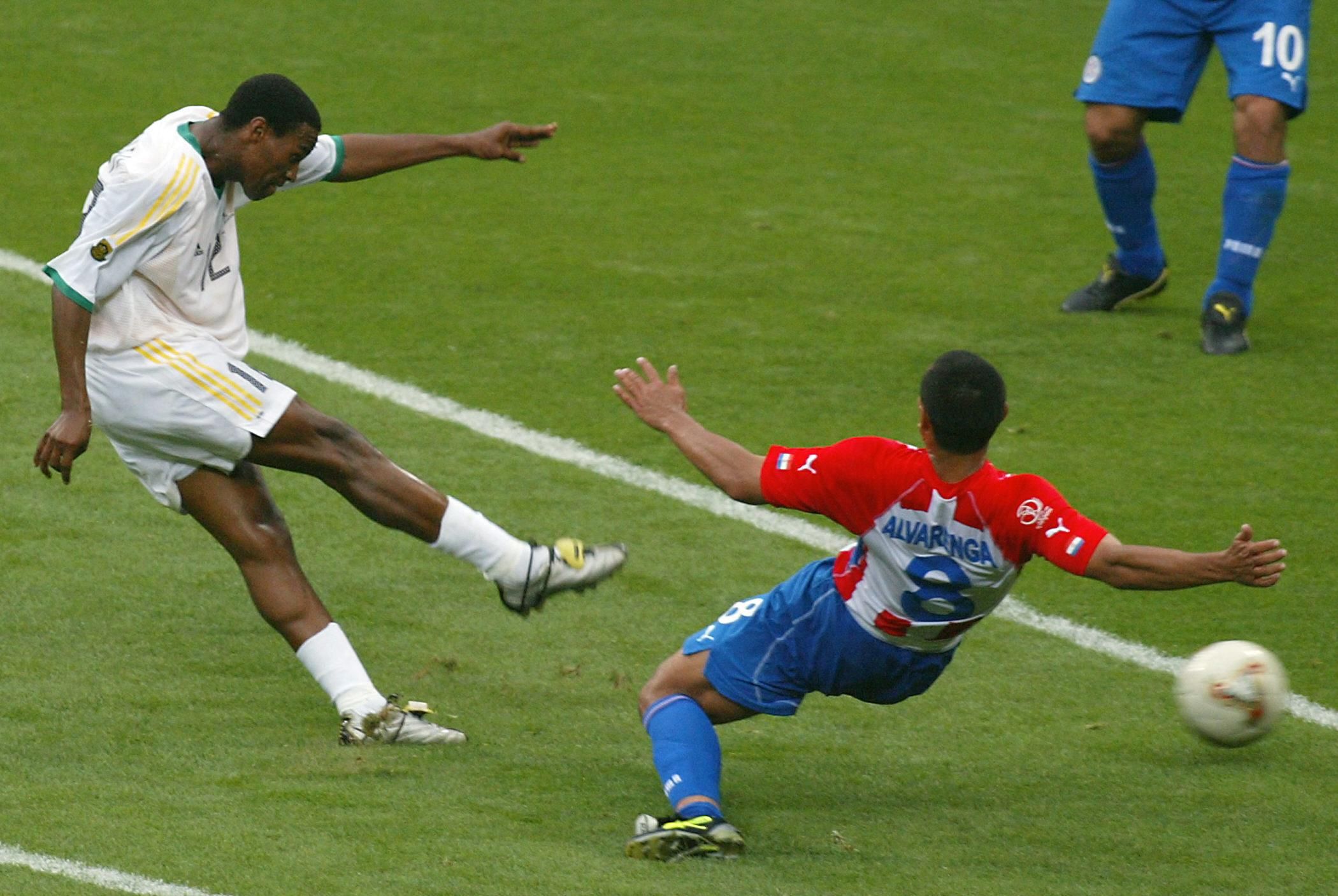 The day Teboho Mokoena scored for Bafana Bafana at the 2002 World Cup