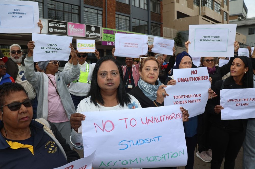 Thobeka Ngema | Published 6 minutes ago Tensions rise in Sydenham over plan to turn Salamat flat into student accommodation