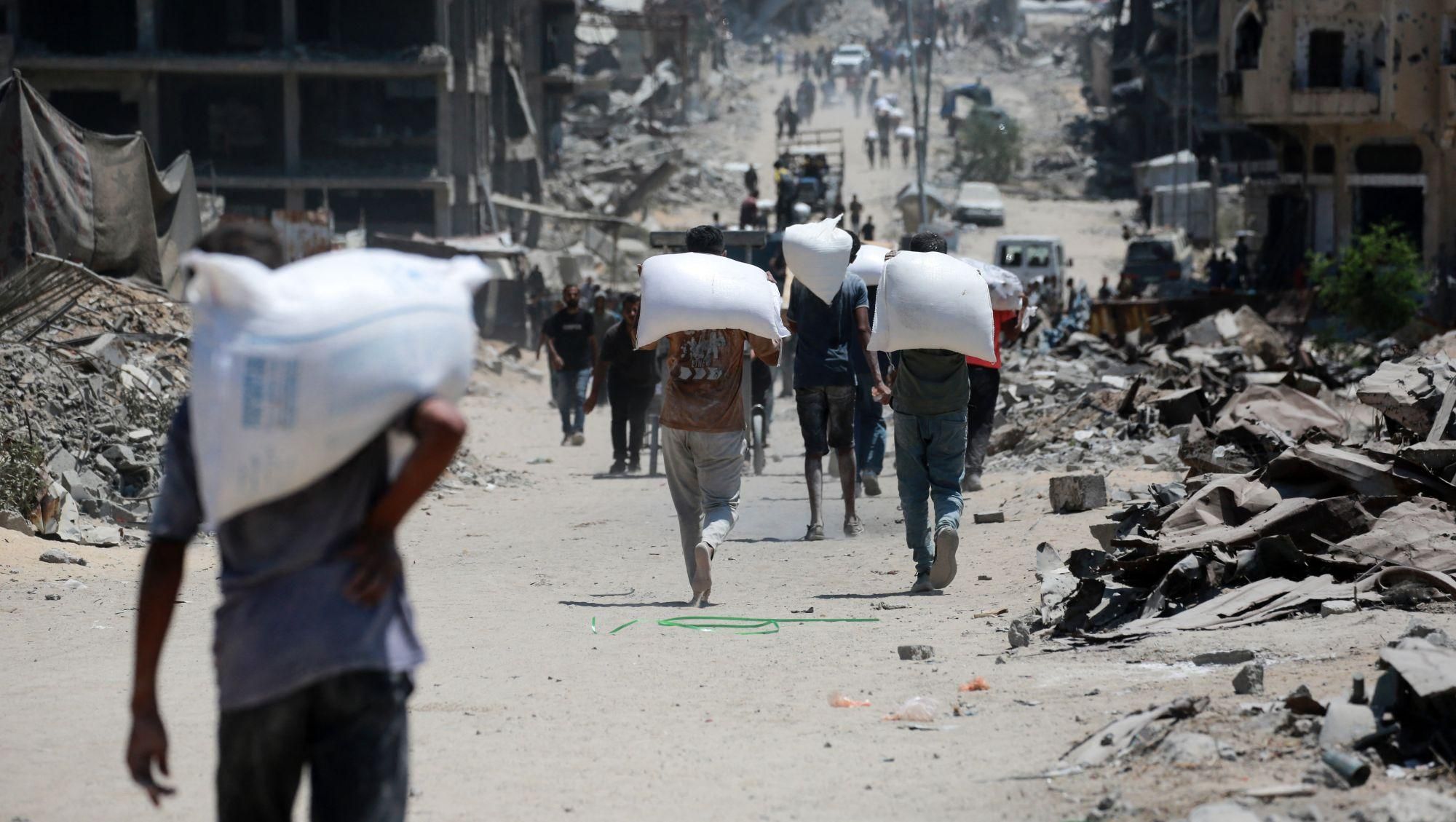 'Very insufficient' aid entering Gaza, Germany says, as two million face starvation