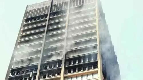 Devastating fire claims Mthatha's Botha Sigcau Building, a symbol of local history