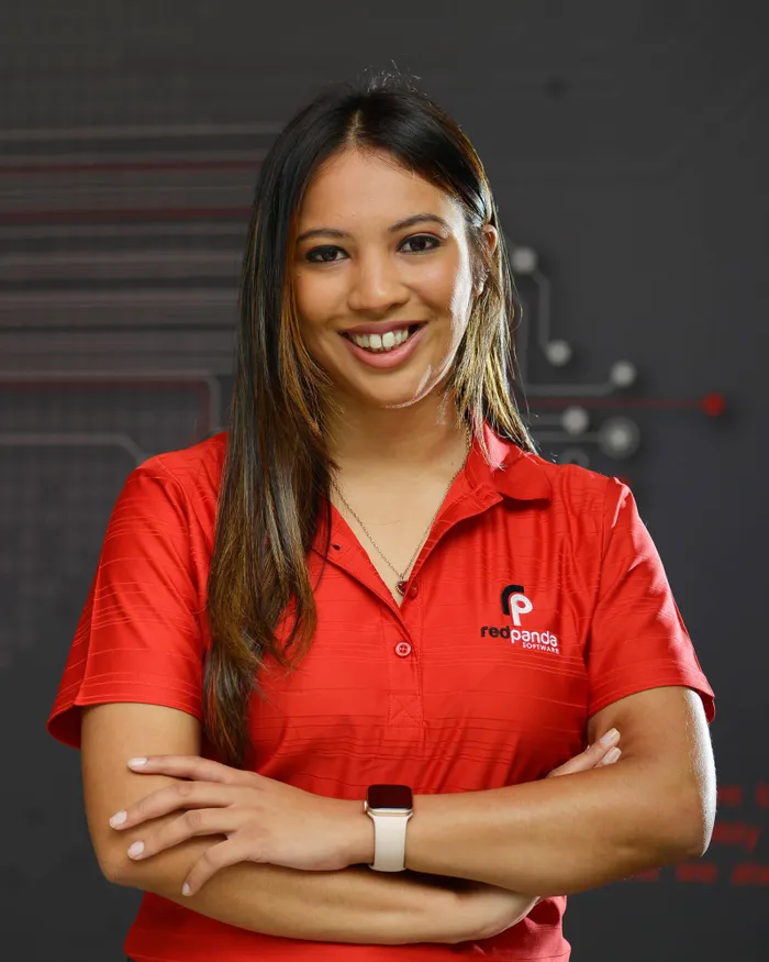 Insaaf Daniels,  Marketing and People Director at redPanda Software. 