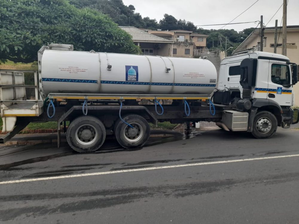 eThekwini takes tankers in-house amid scrutiny over soaring water losses