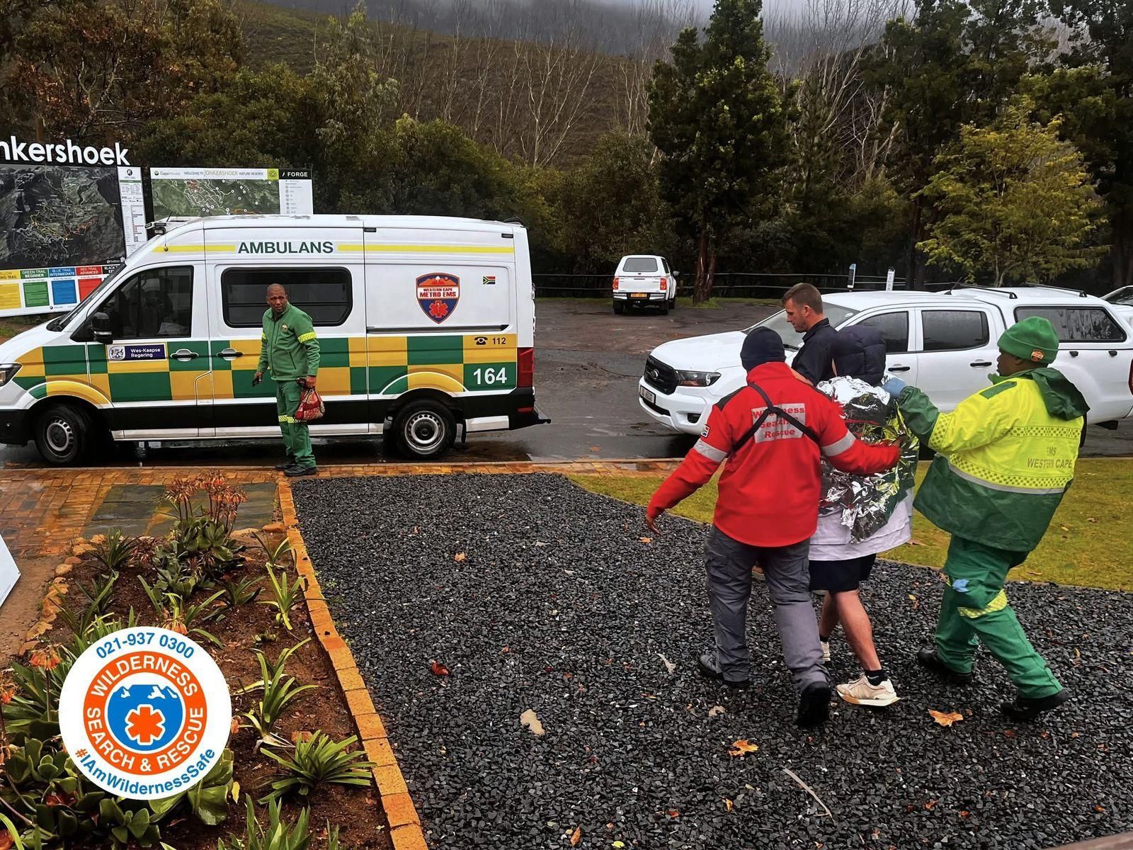 Russian teen hiker rescued after night alone in Cape storm