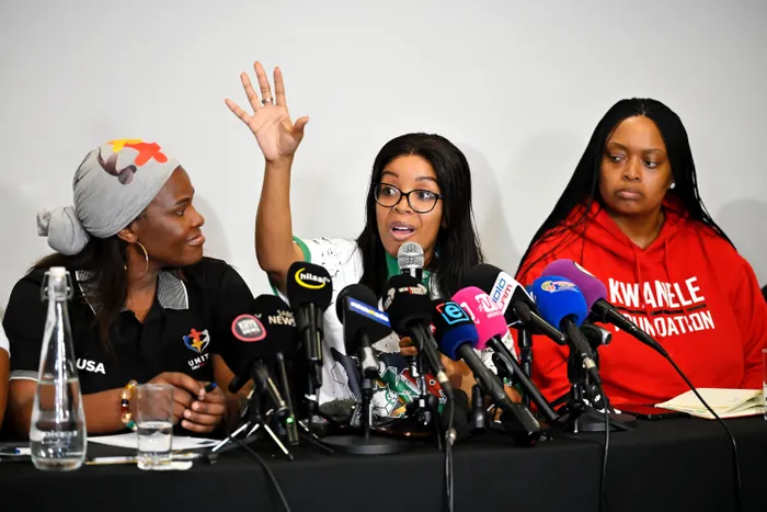 March and March leader Jacinta Ngobese-Zuma says her movement will not take responsibility for any potential unrest linked to the demonstrations.