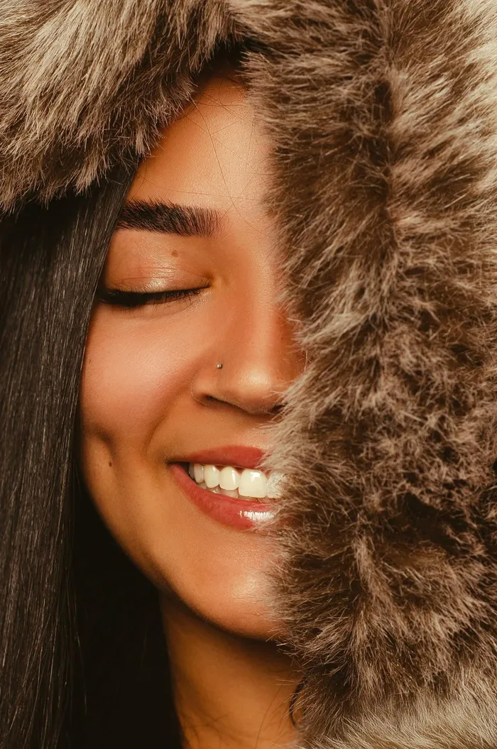 Dimples are something you're born with.