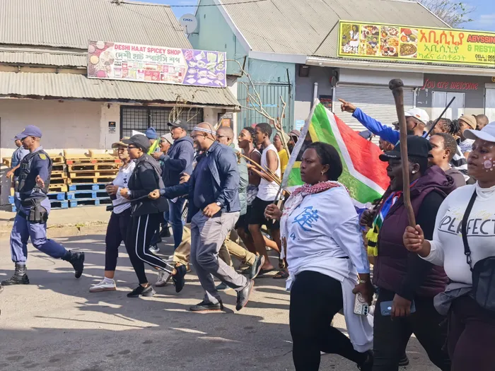 Marie Huchzermeyer writes the execution of March and March's anti-immigrant protest action needs to be subjected to legal scrutiny.