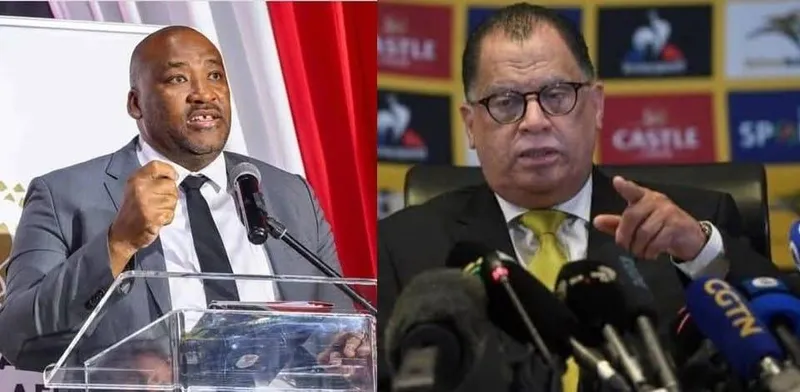 UJordaan noMcKenzie balwa ngekhadi elafunyanwa nguTeboho Mokoena