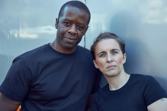 Adrian Lester as Joel and Vicky McClure as Lana in Trigger Point. Picture: Supplied