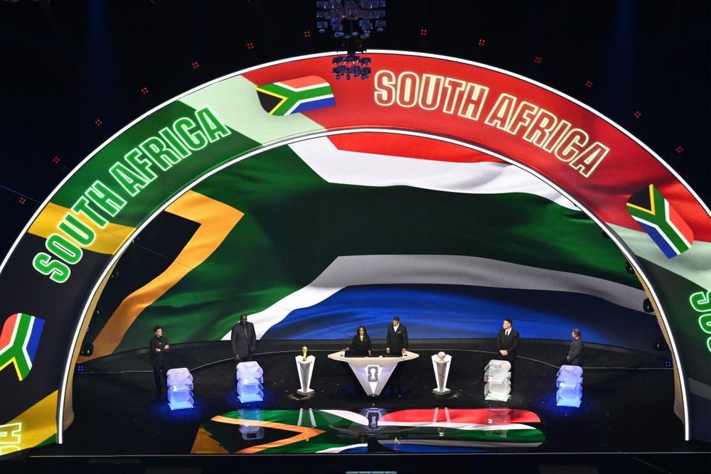 Bafana Bafana land plum 2026 Fifa World Cup fixture against hosts Mexico, just like in 2010