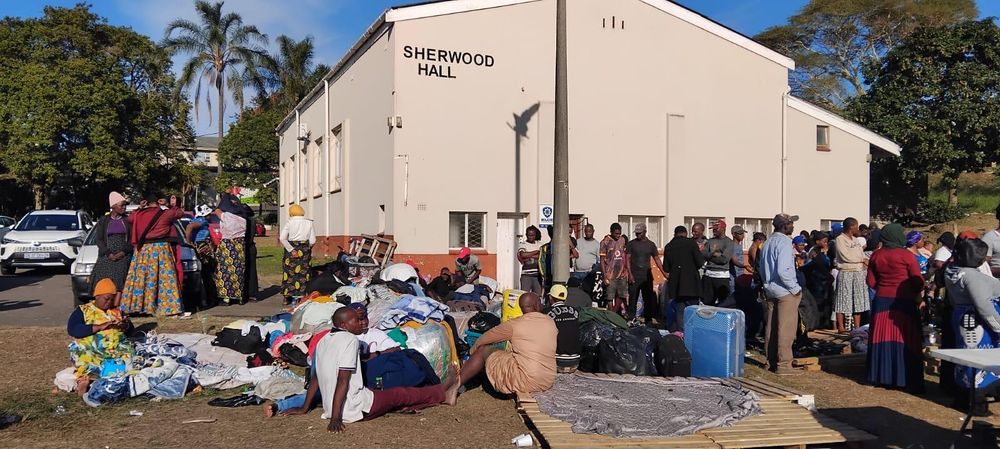 Malawian nationals find refuge in Sherwood Hall after fleeing violence in Clare Estate