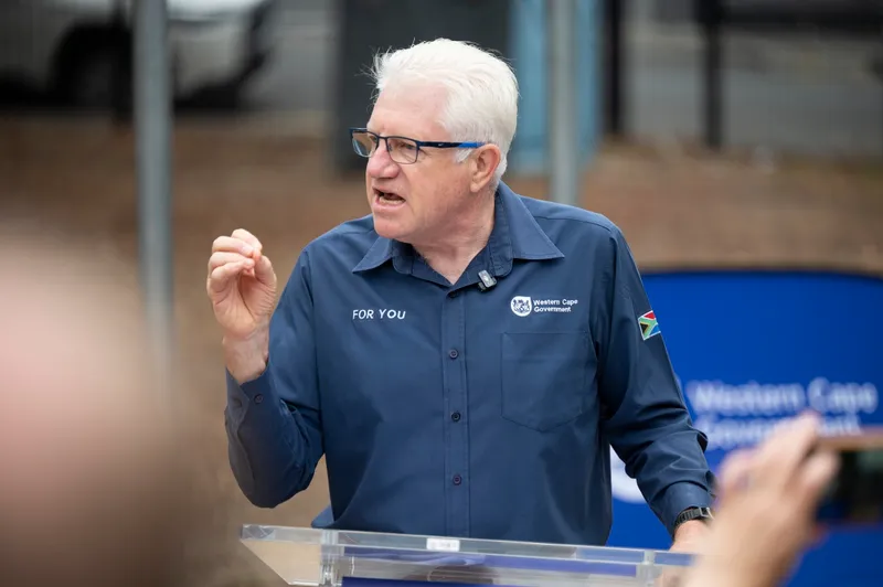 Western Cape Premier Winde blames organised crime on police capacity, not informal settlements