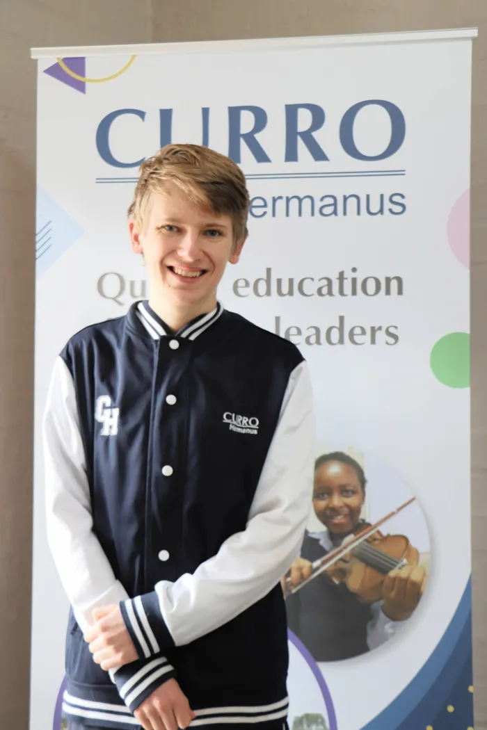 Jean Weight, 18, won a bronze medal at the recent International Mathematics Olympiad. Picture: Supplied