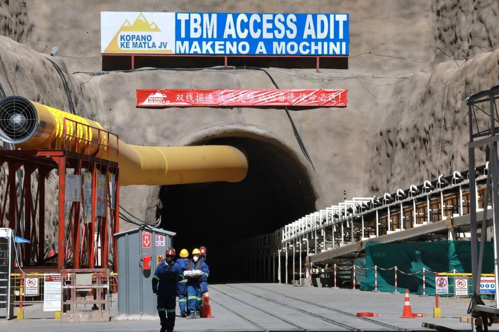 Lesotho Highlands Water Project enters new phase with second tunnel ...