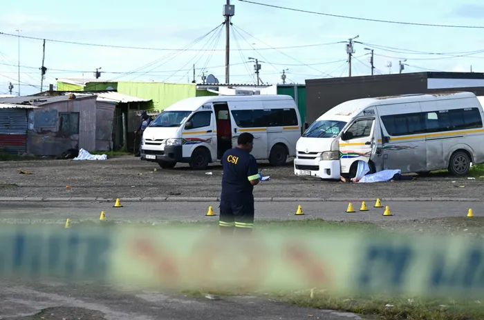 Four men were shot dead in Nyanga