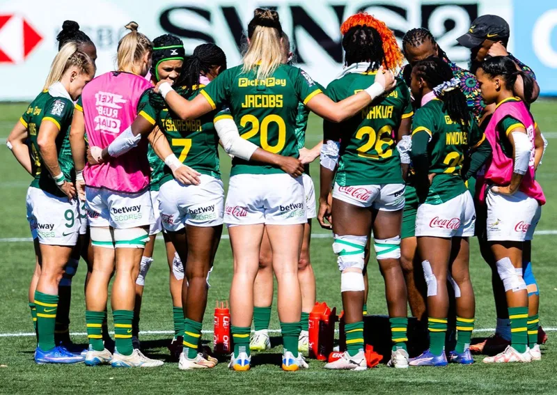 Springbok Women's Sevens face uphill battle for promotion after tough Hong Kong outing