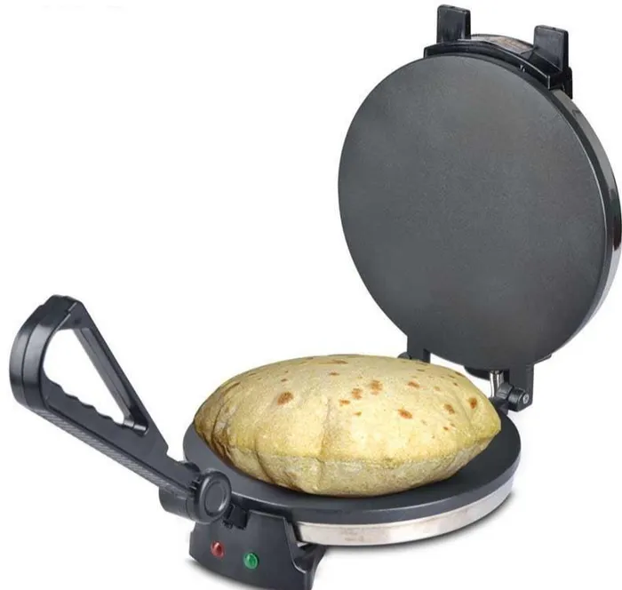 The roti maker machine will never beat the taste of handmade rotis says the writer. 
