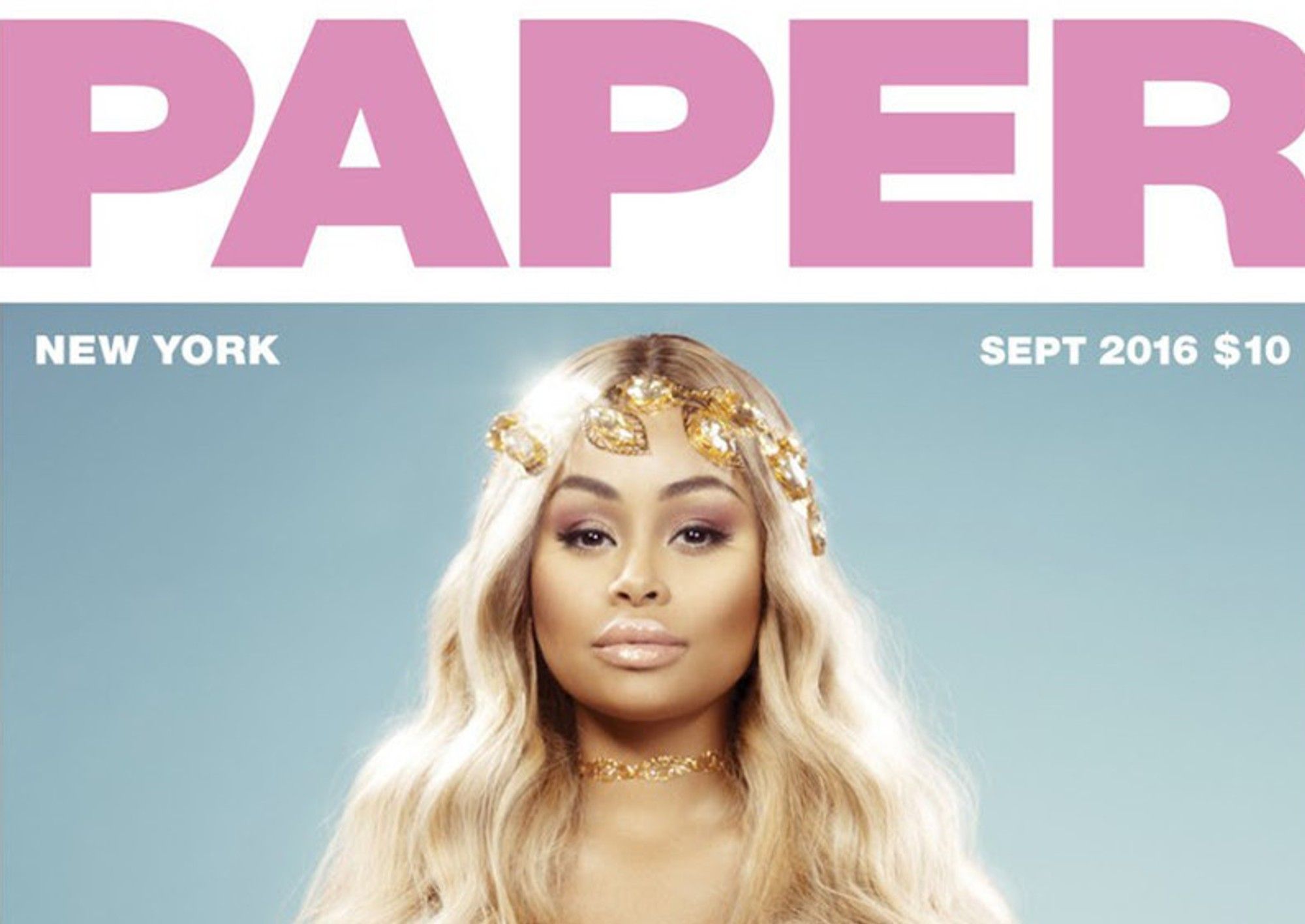 PHOTOS Blac Chyna naked for Paper magazine