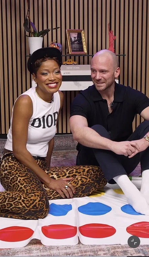 Keke Palmer and Hot Ones host Sean Evans spark dating speculation after podcast banter