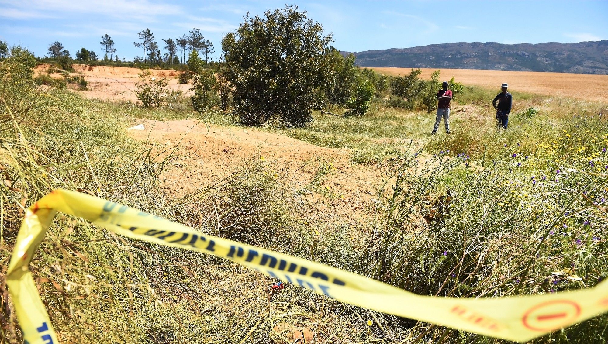 Man found dead with gunshot wound at an accident scene in Rustenburg