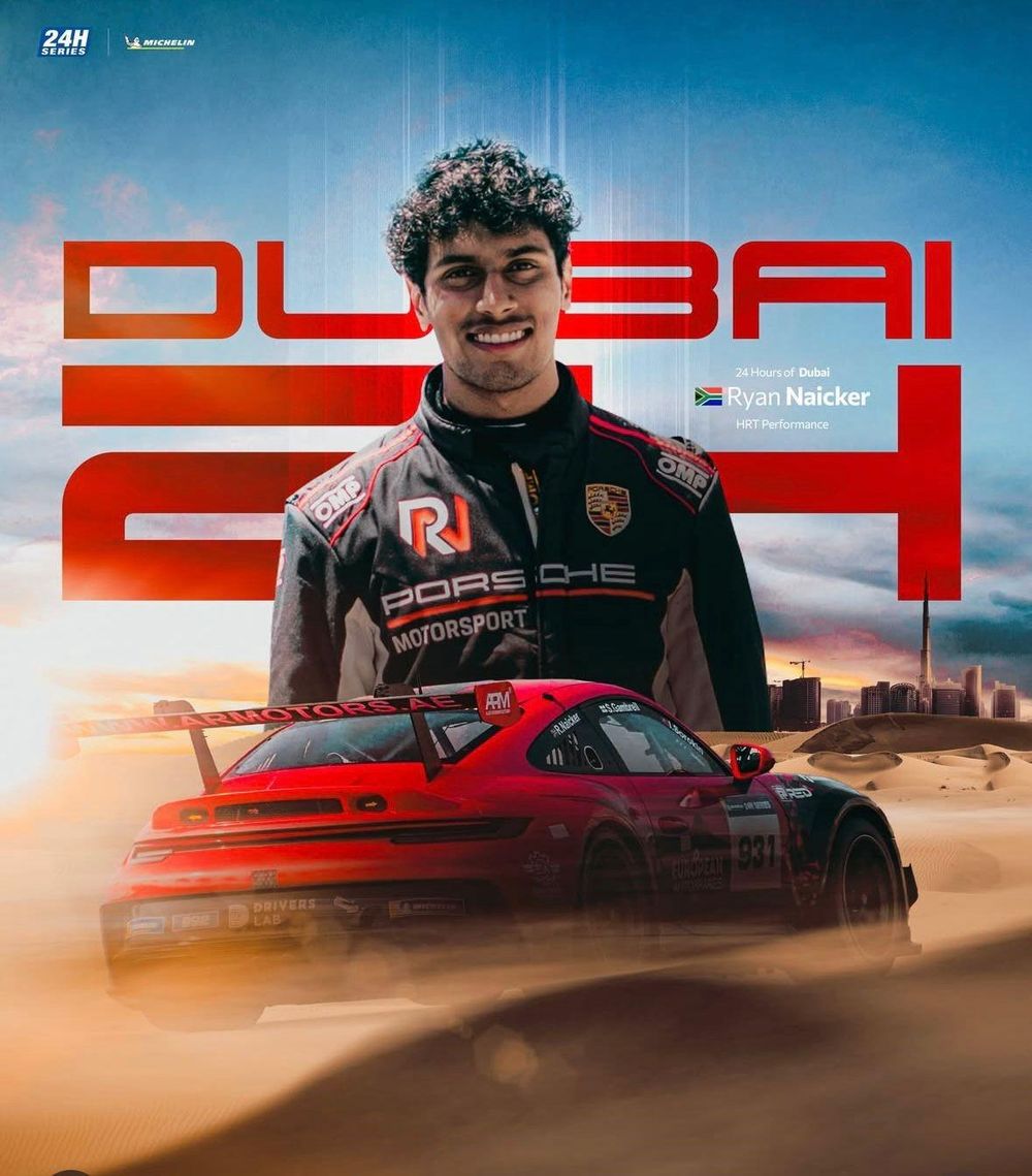 Ryan Naicker's rise from go-karts to international racing