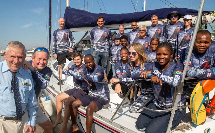 There maybe a big stink, but sailors are made of hardier stuff. Participants in this year's Vasco da Gama Ocean Race gathered at the Royal Natal Yacht Club yesterday for South Africa's oldest ocean race. The 260-nautical-mile journey down to East London begins tomorrow. The demanding event is famous for its rough seas, strong currents, and challenging gale-force weather.