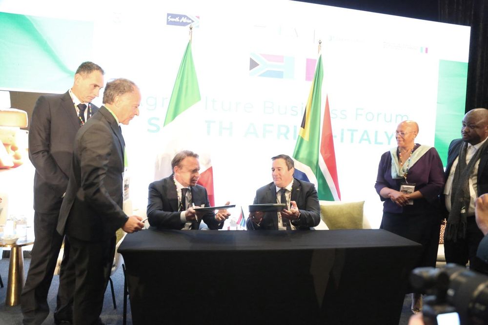 South Africa, Italy seek greener agricultural partnership to drive value addition, innovation