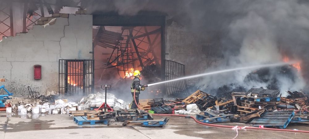 Clean-up operations under way after massive blaze at Durban warehouse