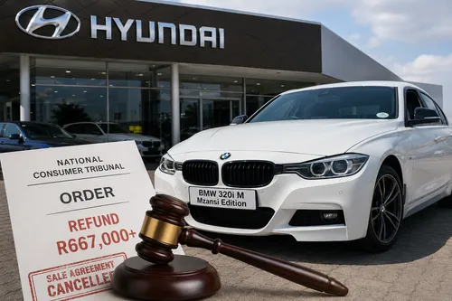 Hyundai dealership loses bid to overturn R667,000 refund ruling after selling client wrong BMW model